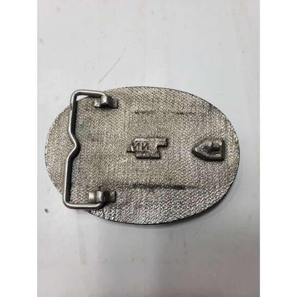 Lot Of 3 Vintage Oklahoma City Guess Y2K Chunky Big Two Tone Western Belt Buckle - Picture 6 of 16